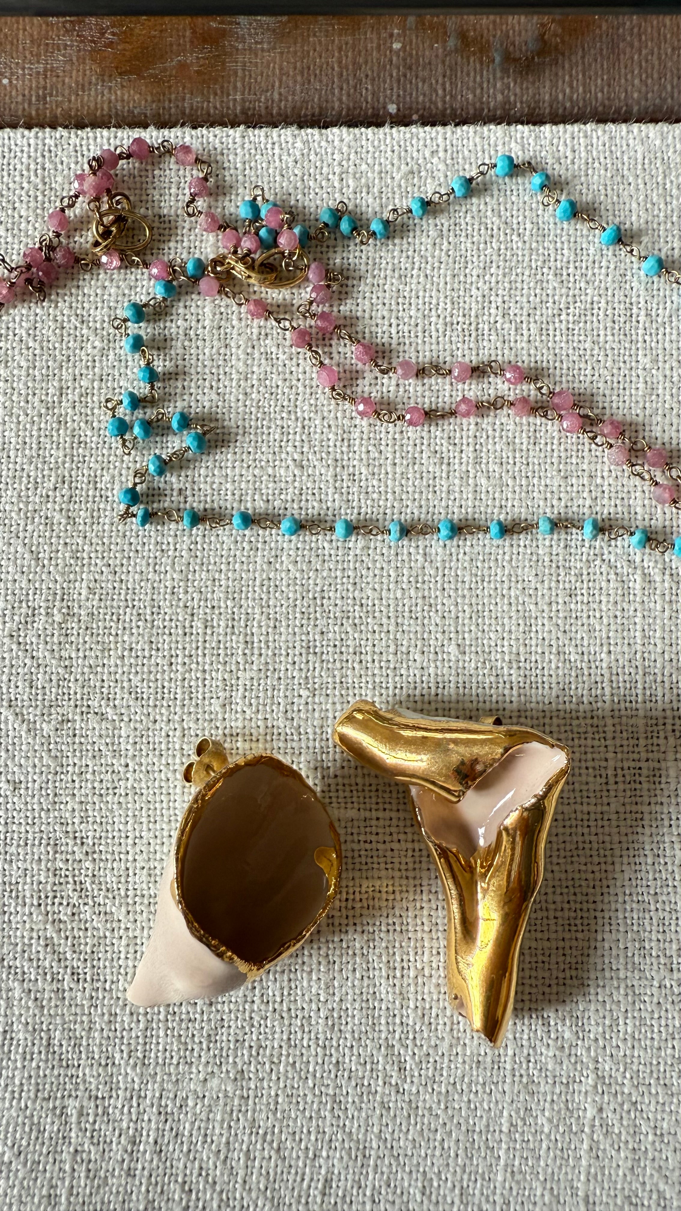 Leaflume Porcelain Earrings